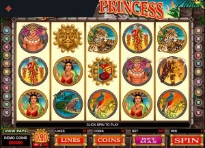 Mayan Princess by Microgaming