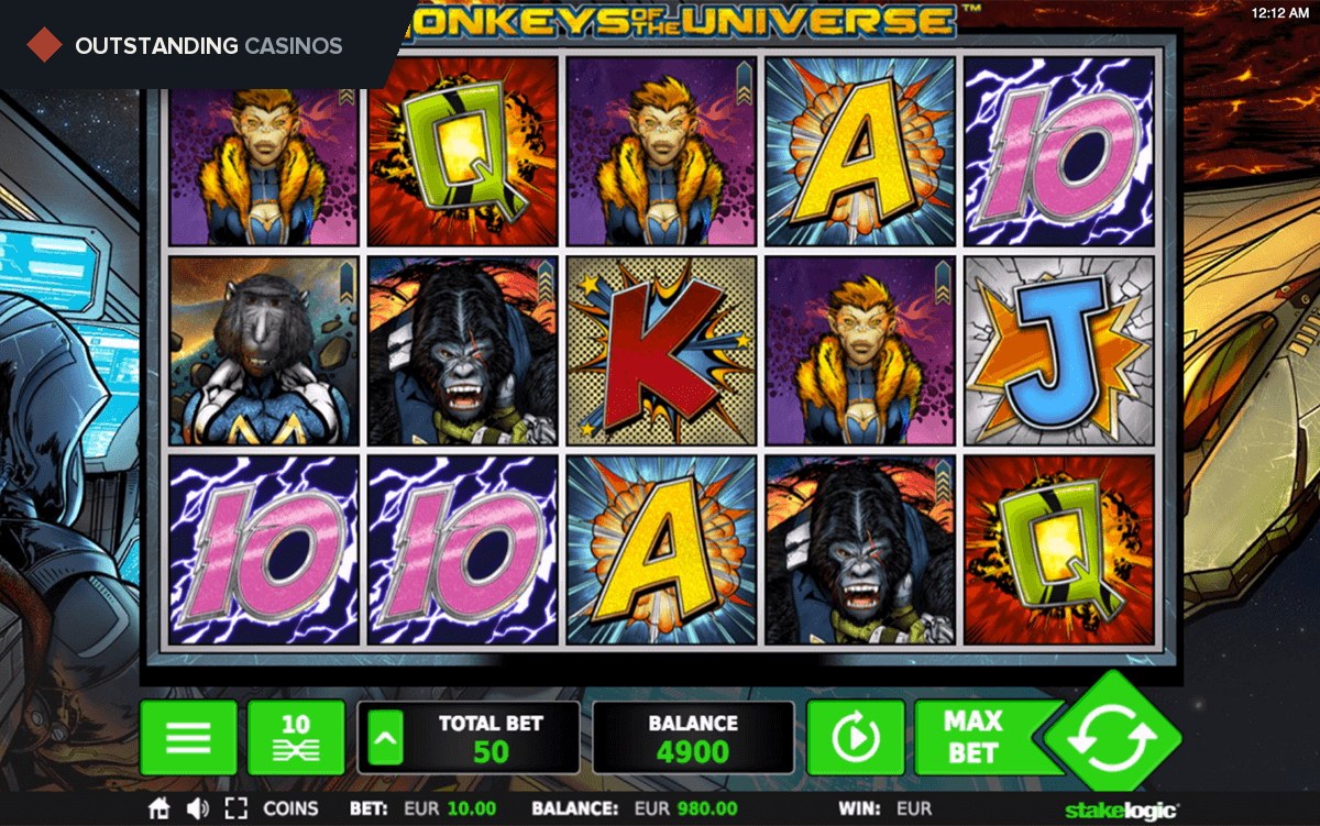 Play Monkeys of the Universe By Stake Logic