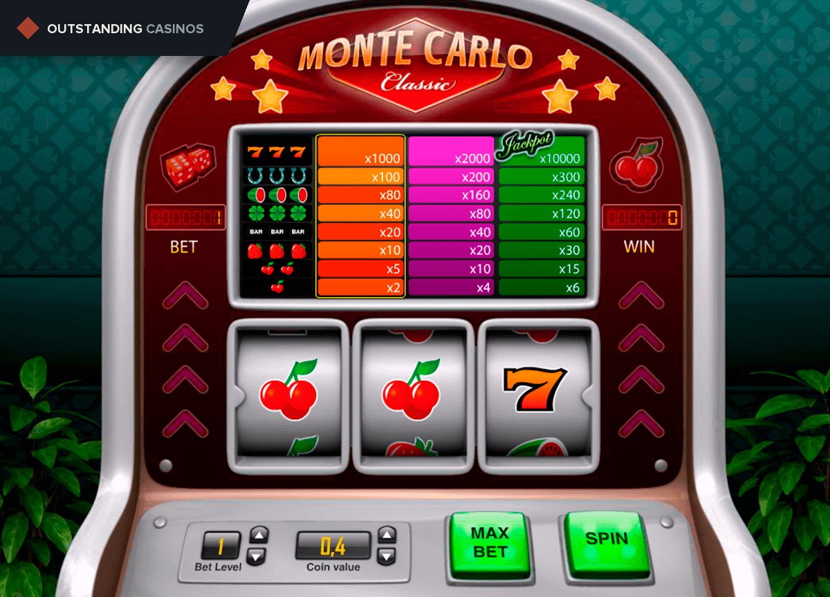 Play Monte Carlo Classic By Pariplay