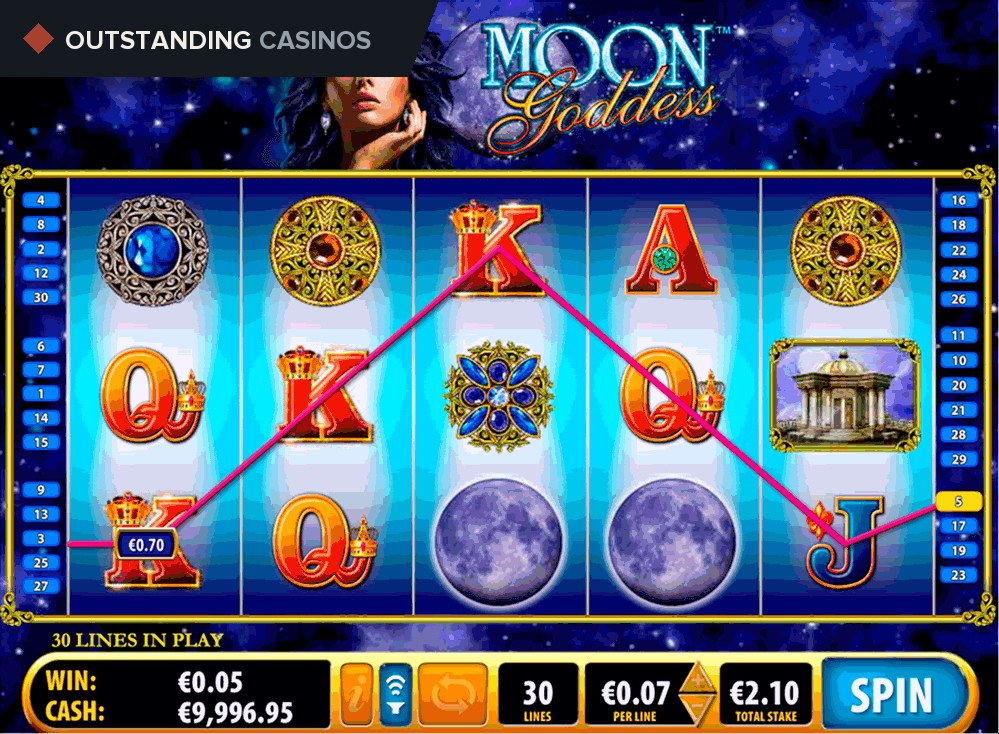 Play Moon Goddess By Bally Technologies