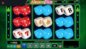 Neon Dice By EGT