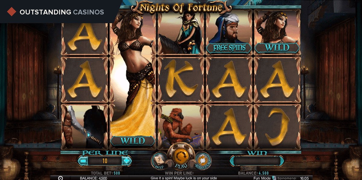 Play Nights Of Fortune By Spinomenal