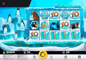 Penguin Splash By Rabcat