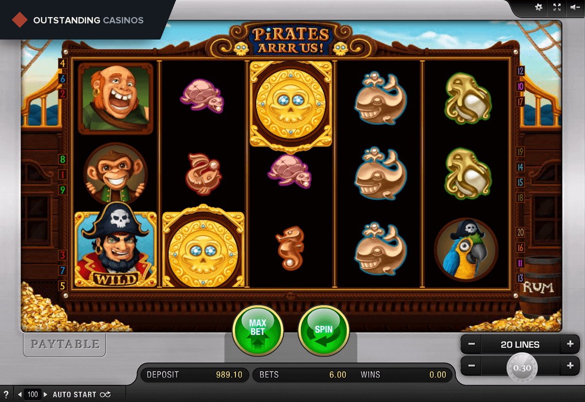Play Pirates Arrr Us! By Merkur
