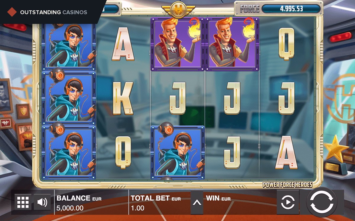 Play Power Force Villains By Push Gaming