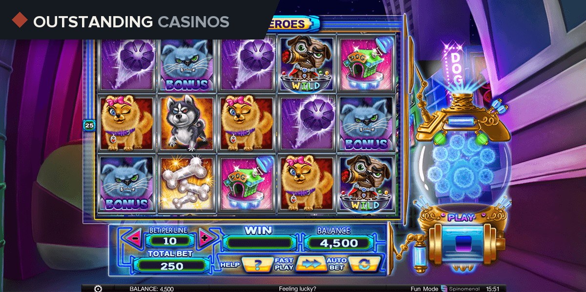 Play Power Pups Heroes By Spinomenal