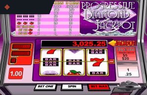 Progressive Diamond Jackpot By BetSoft