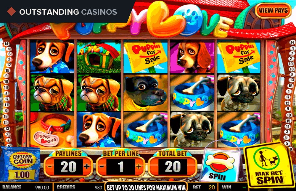 Play Puppy Love By BetSoft
