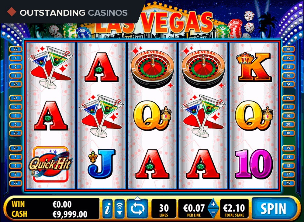 Play Quick Hit Las Vegas By Bally Technologies