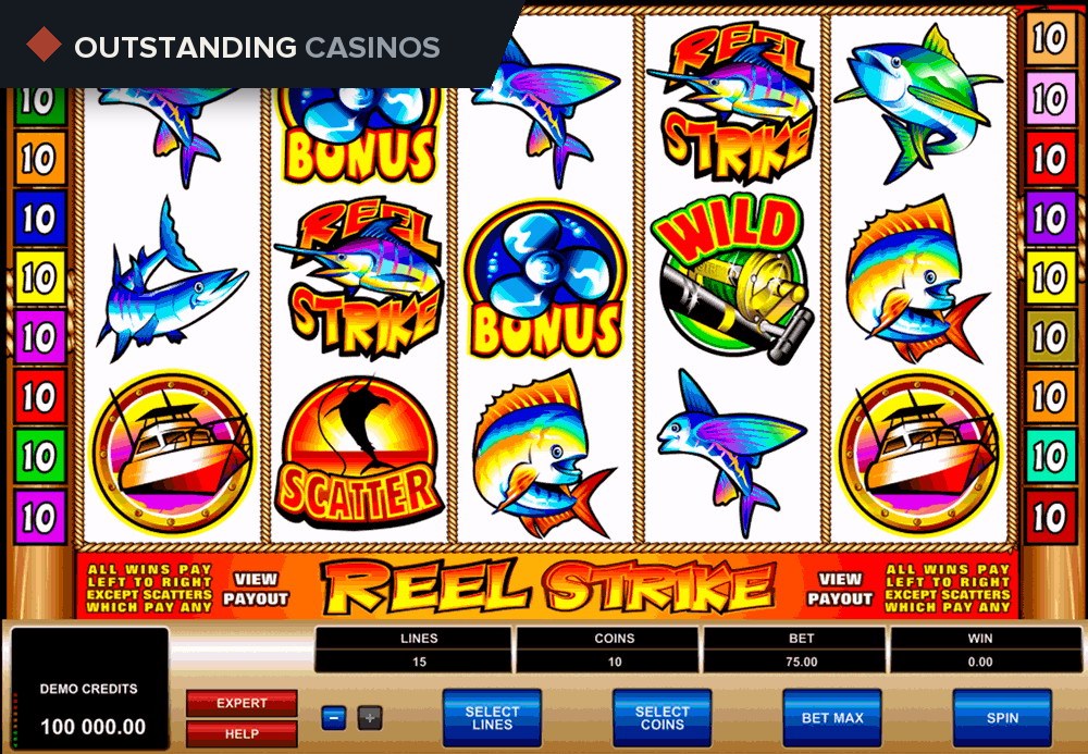 Play Reel Strike by Microgaming