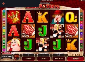 Rhyming Reels – Hearts and Tarts by Microgaming