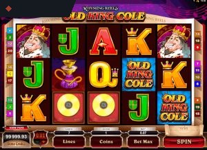 Rhyming Reels – Old King Cole by Microgaming