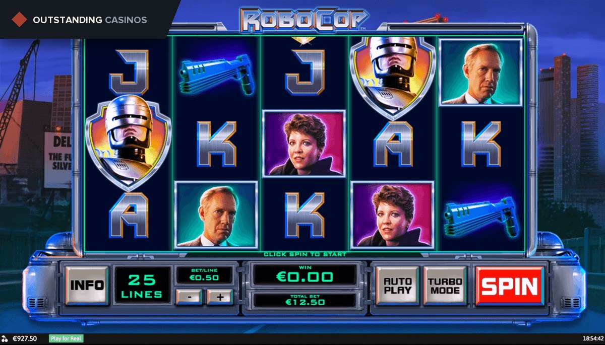 Play Robocop By PlayTech