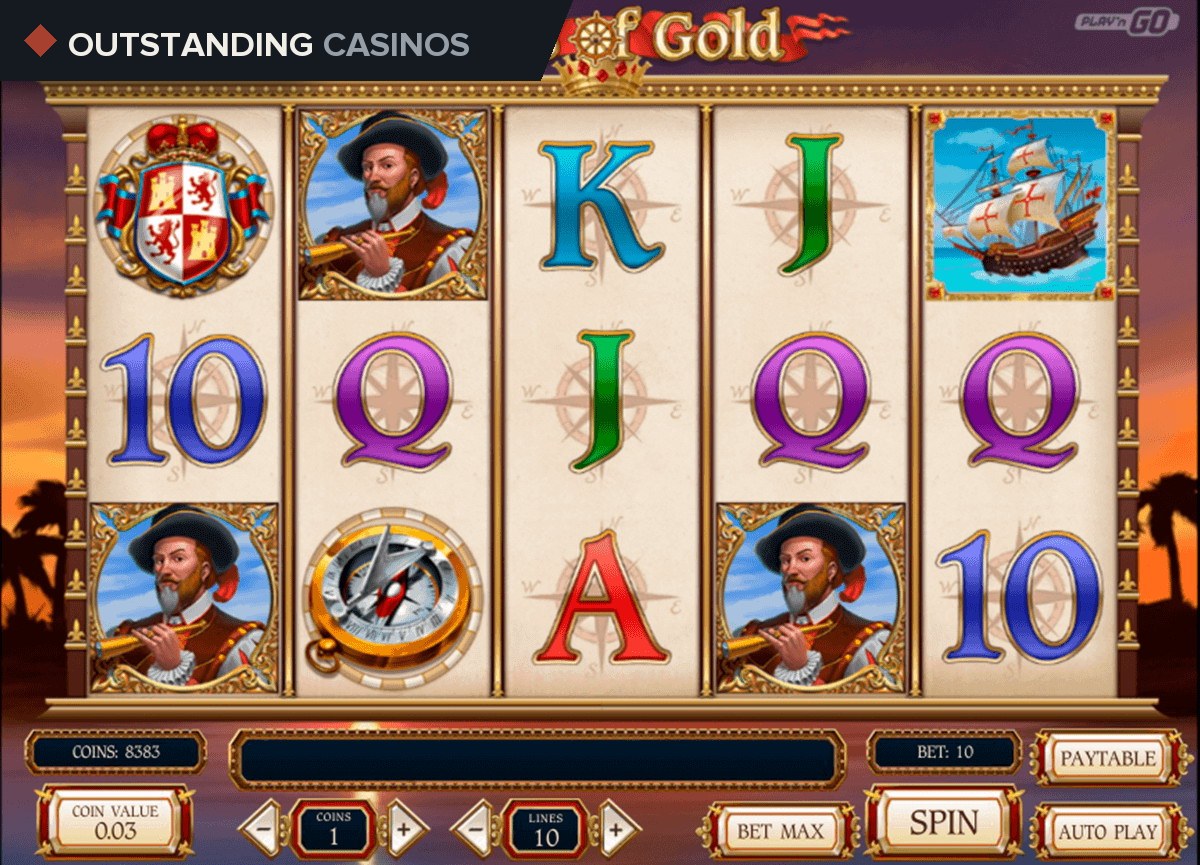 Play Sails of Gold By Play’n Go