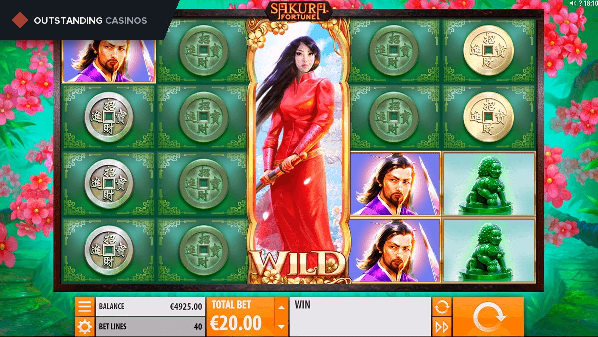 Play Sakura Fortune By Quickspin Info