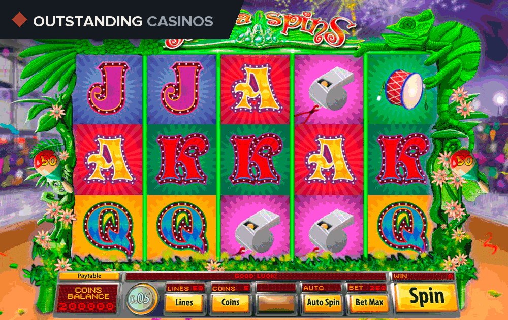 Play Samba Spins By Saucify