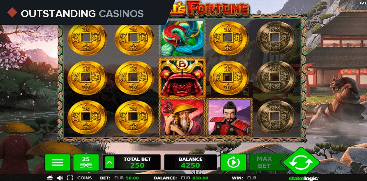 Play Samurai’s Fortune By Stake Logic
