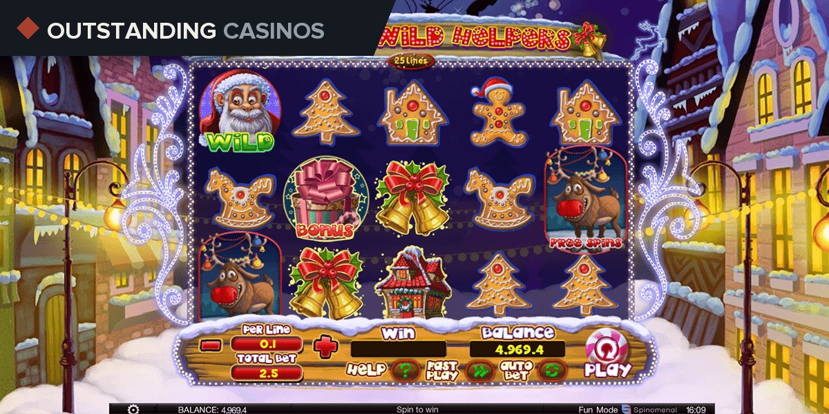Play Santa Wild Helpers By Spinomenal
