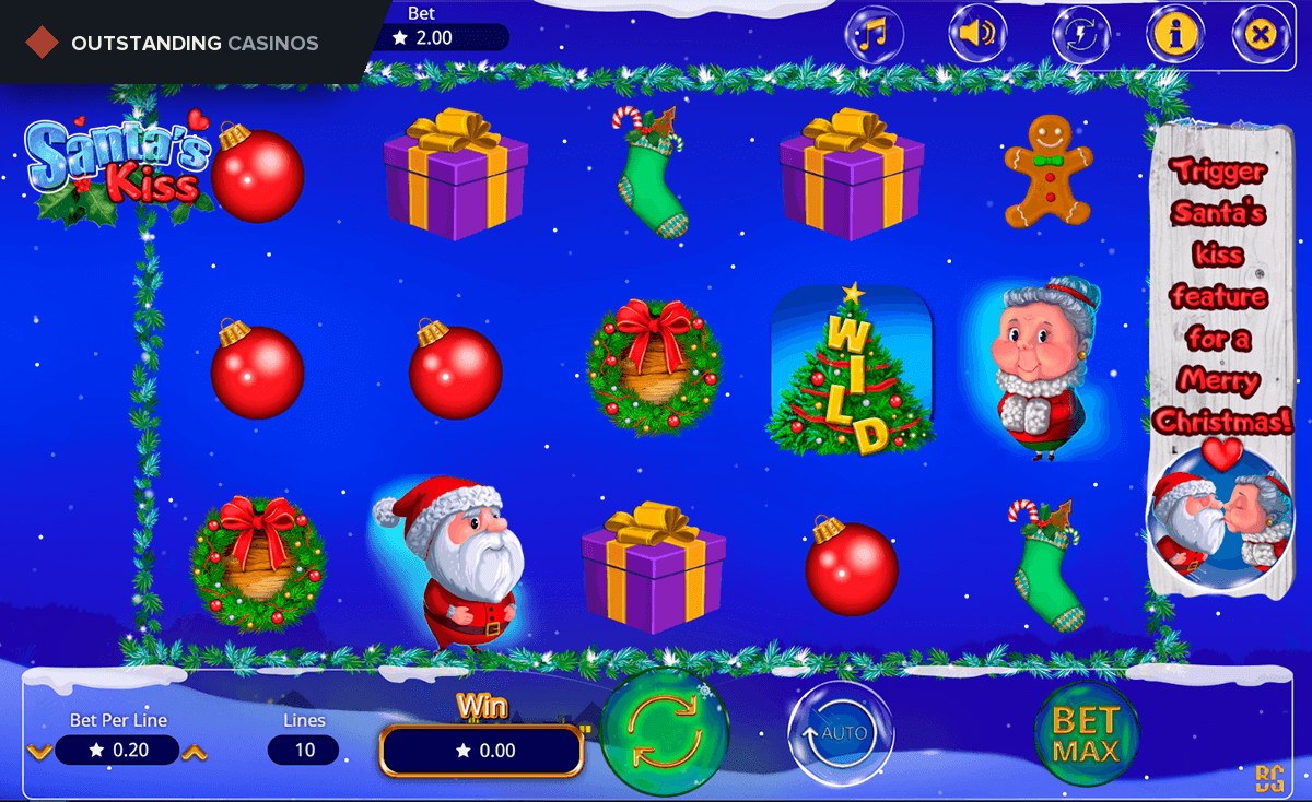 Play Santa’s Kiss By Booming Games