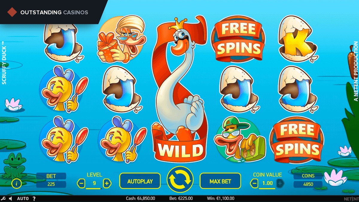Play Scruffy Duck By NetEnt