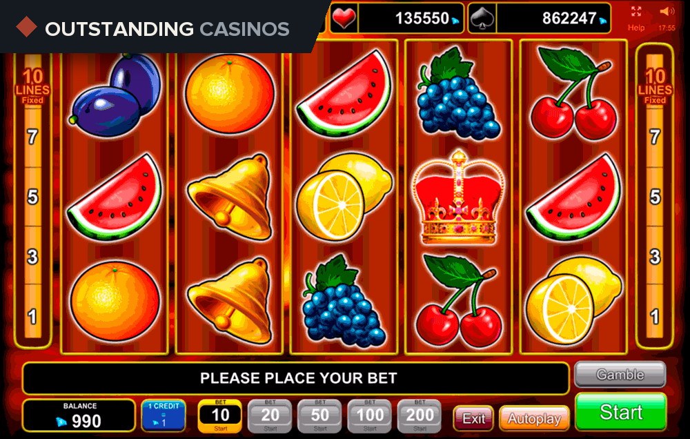 Play Shining Crown Slot Online by EGT For Free