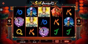 Six Acrobats Slots by Microgaming For Free