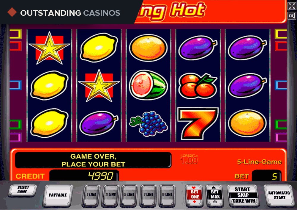 Play Sizzling Hot By Novomatic Info