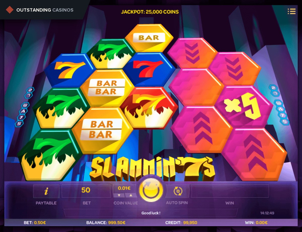 Play Slammin 7s By iSoftBet