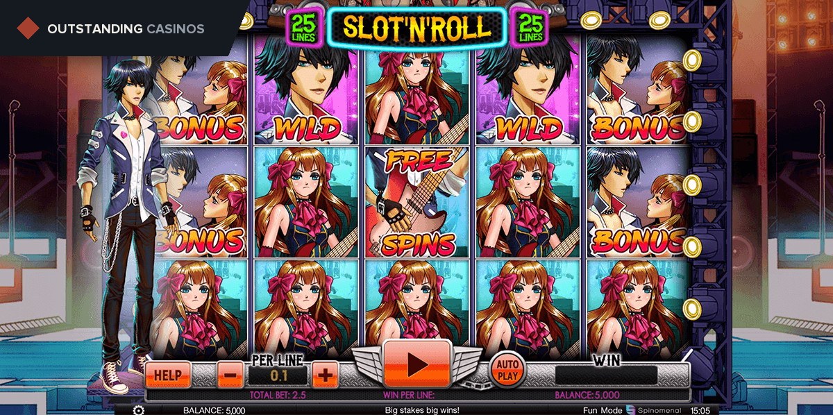 Play Slot and Roll By Spinomenal