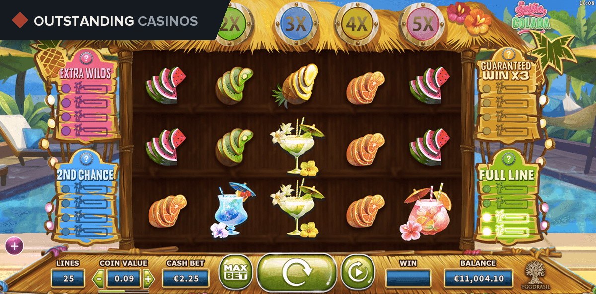 Play Spina Colada Slot Review by Yggdrasil For Free