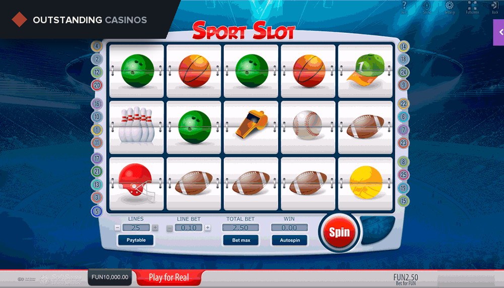 Play Sport Slot By SoftSwiss