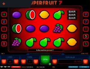 Super Fruit 7 By 1X2gaming