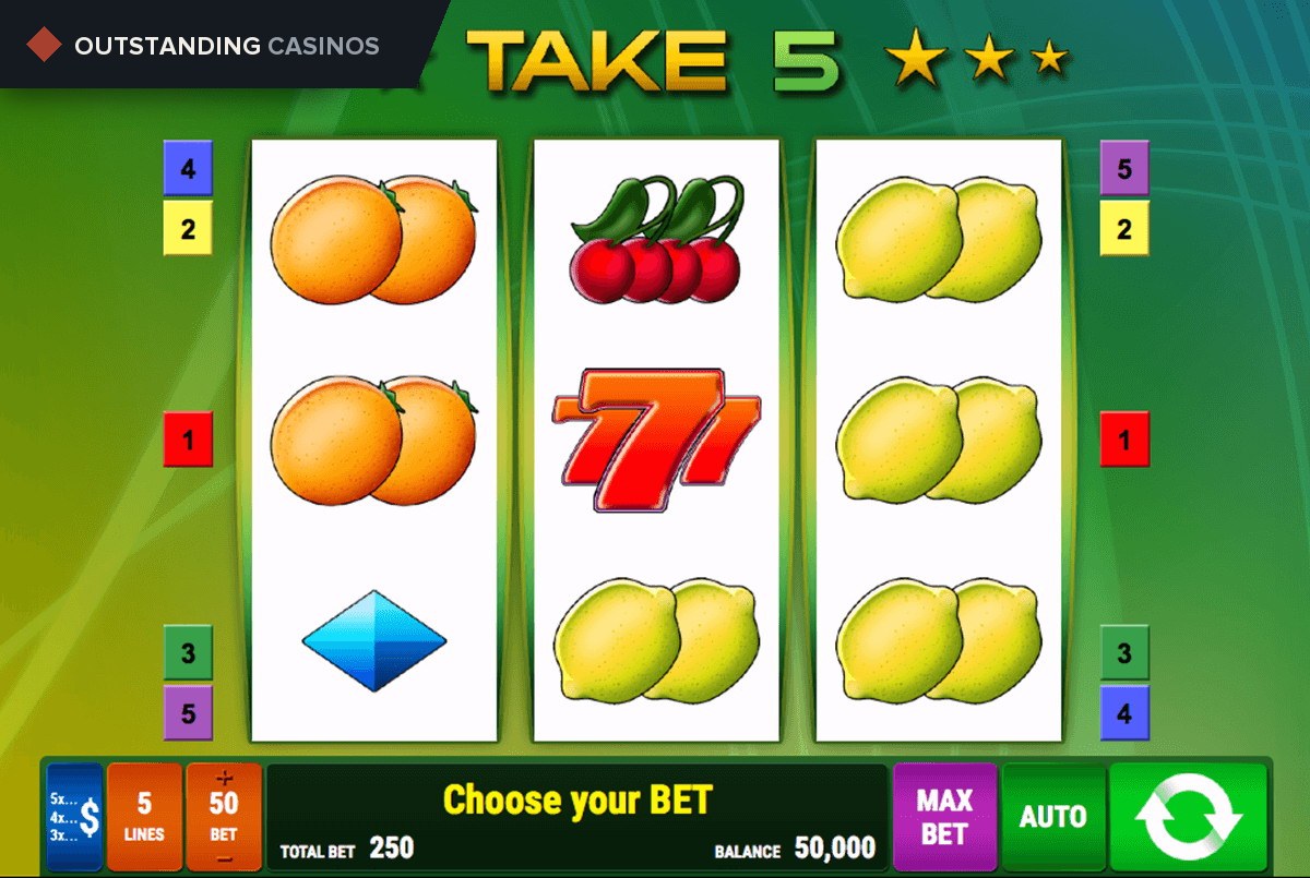 Play Take 5 By Bally Wulff