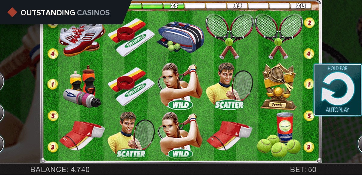 Play Tennis Champion By Spinomenal