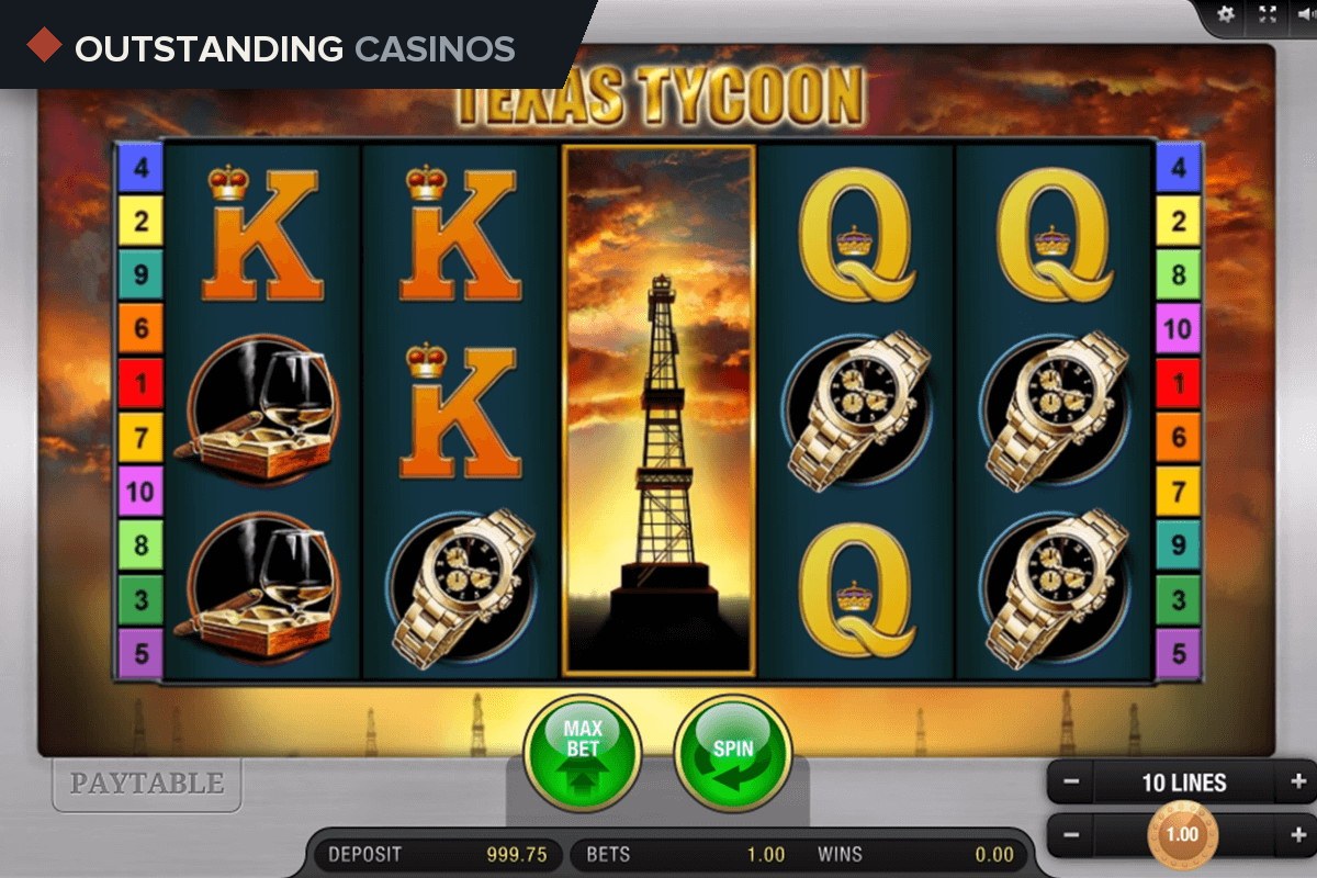 Play Texas Tycoon By Bally Wulff