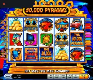 The 50,000 Pyramid By IGT
