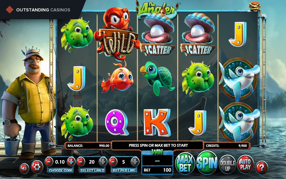 Play The Angler By BetSoft