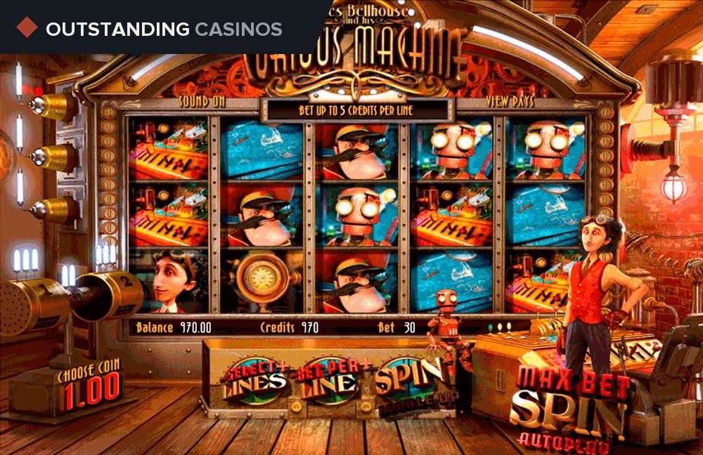 Play The Curious Machine By BetSoft
