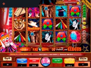The Fabulous Circus By Portomaso Gaming