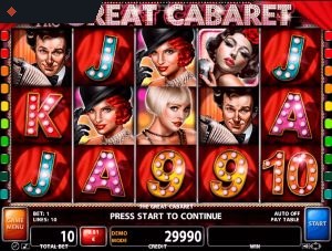 The Great Cabaret By Casino Technology