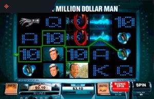 The Six Million Dollar Man By PlayTech