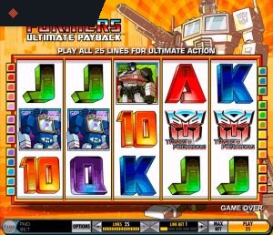 Transformers Ultimate Payback By IGT