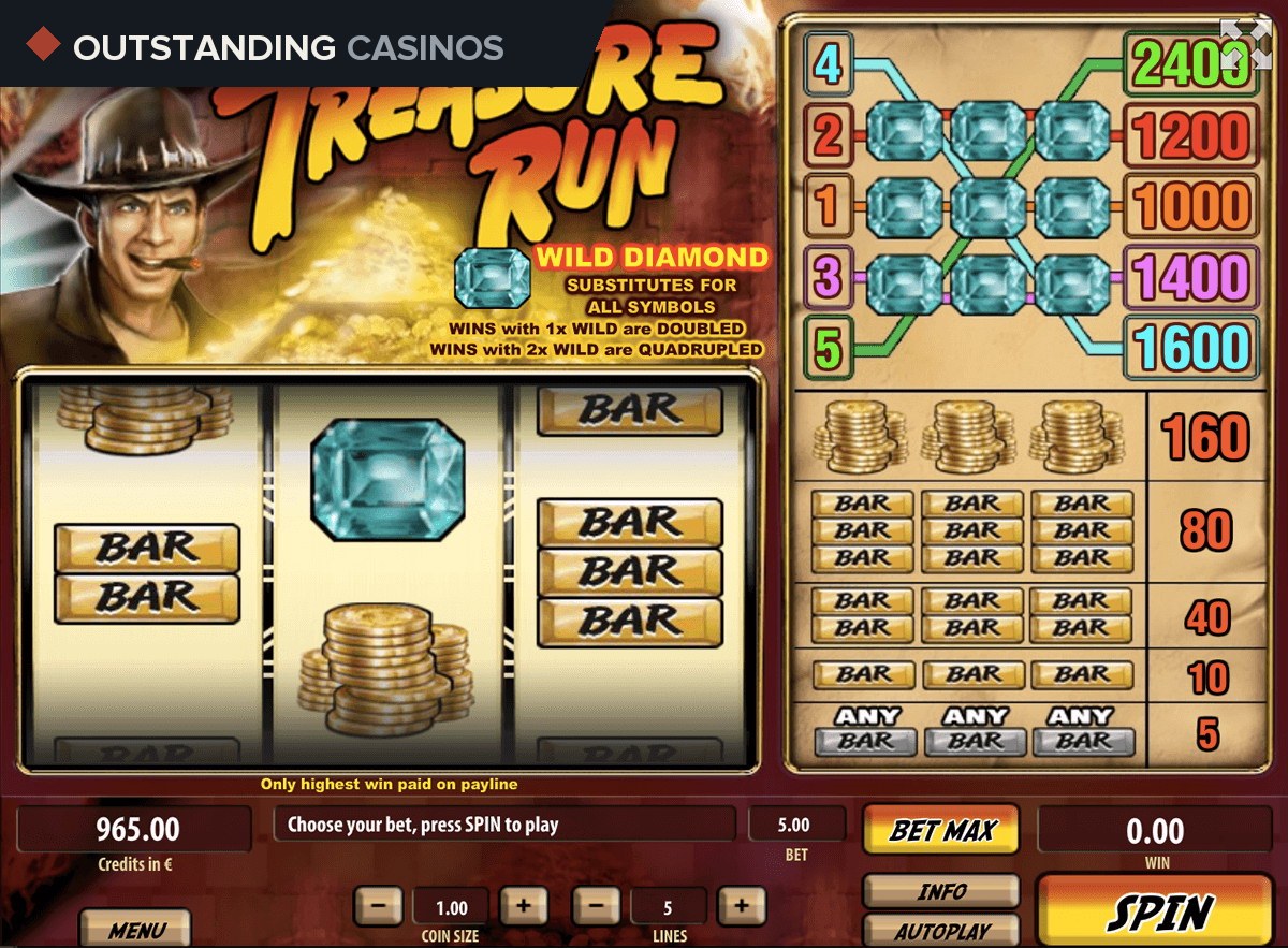 Play Treasure Run By Tom Horn