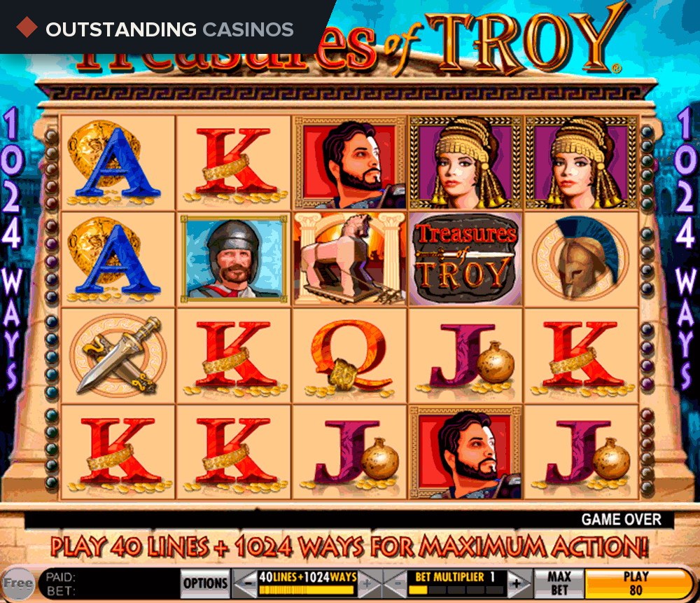 Play Treasures of Troy By IGT