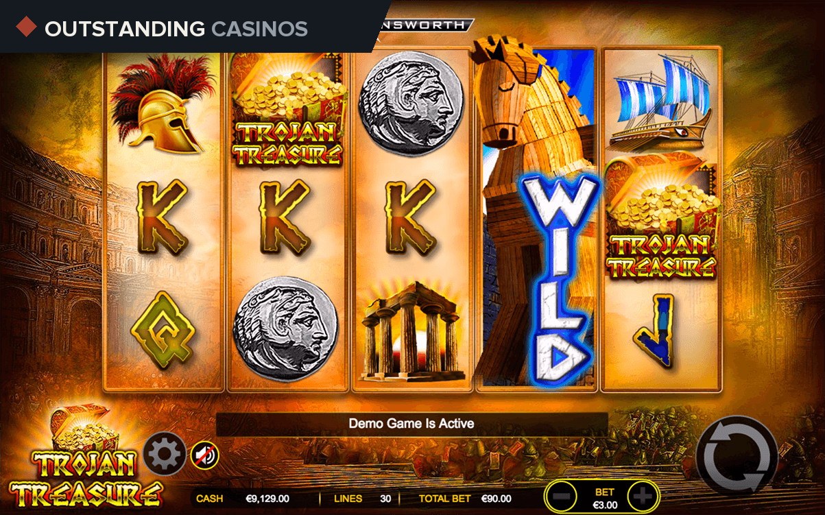 Play Trojan Treasure By Ainsworth
