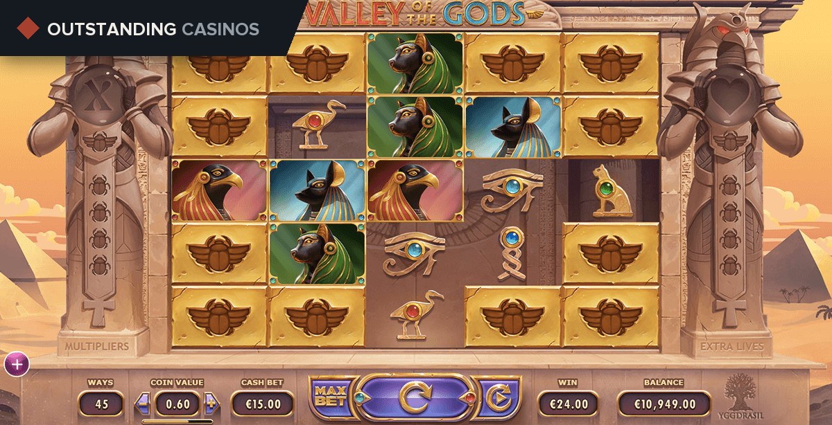 Play Valley of the Gods By Yggdrasil
