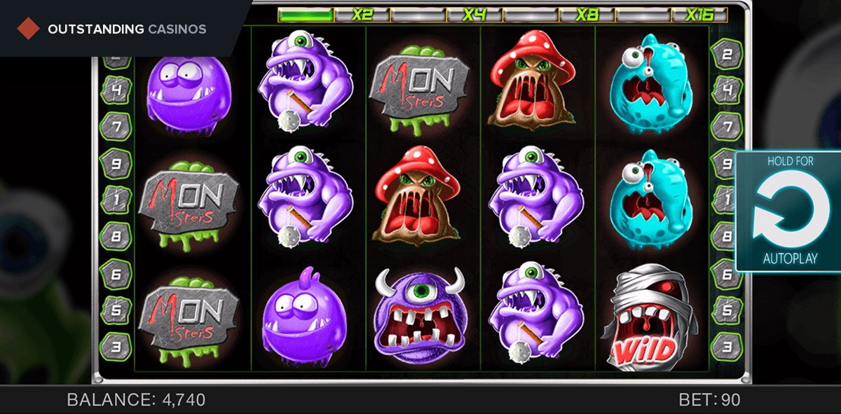 Play Wacky Monsters By Spinomenal