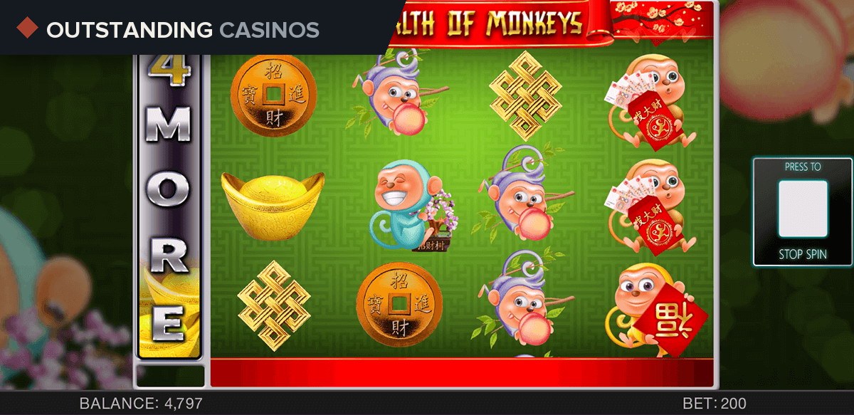 Play Wealth Of Monkeys By Spinomenal