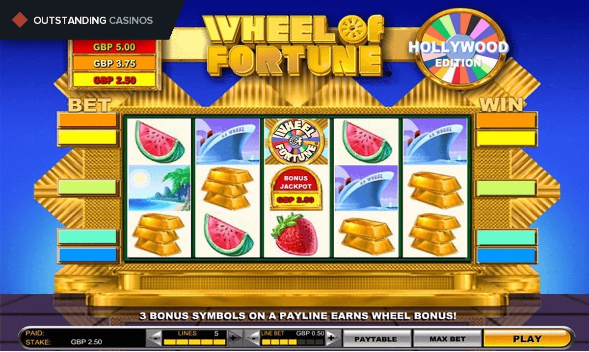 Play Wheel of Fortune: Hollywood Edition By IGT