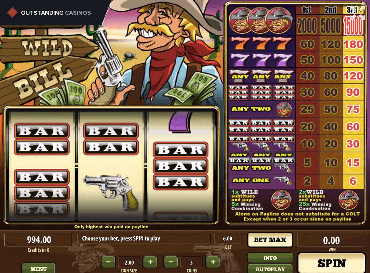 Play Wild Wild Bill By Tom Horn